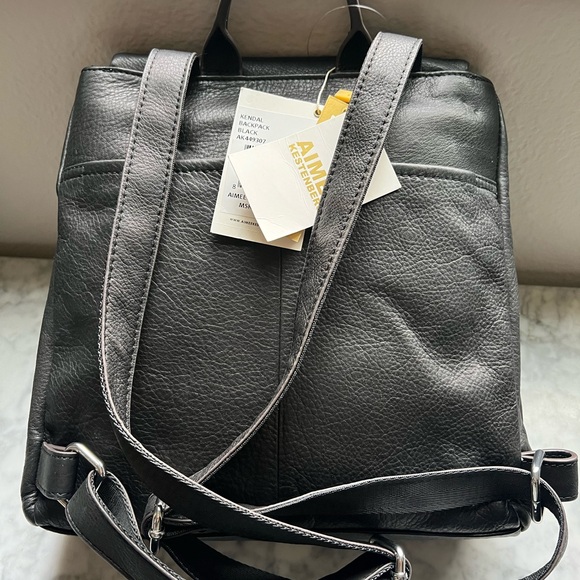 Aimee Kestenberg Black Leather Backpack Aimee Kestenberg Black Leather Backpack